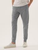 Pure Cotton Cuffed Joggers