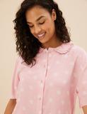 Shell Polka Dot Shortie Set