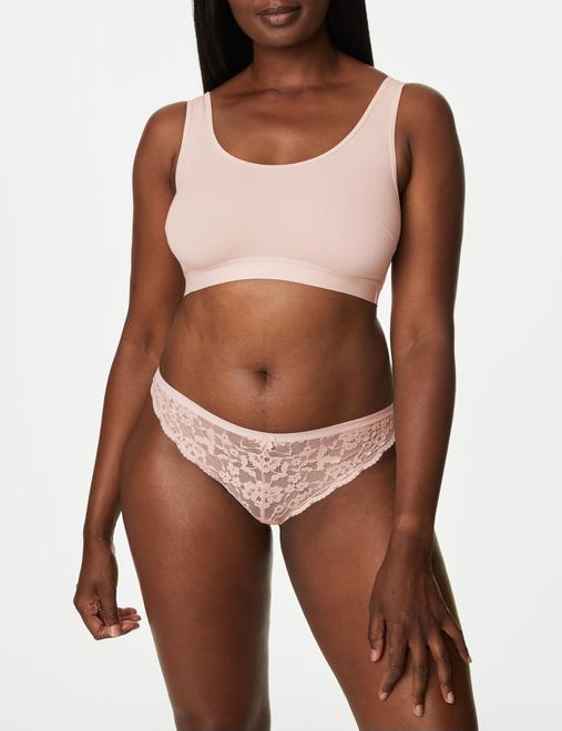 3pk Lace Thongs