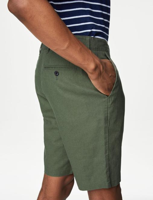 Linen Rich Chino Shorts