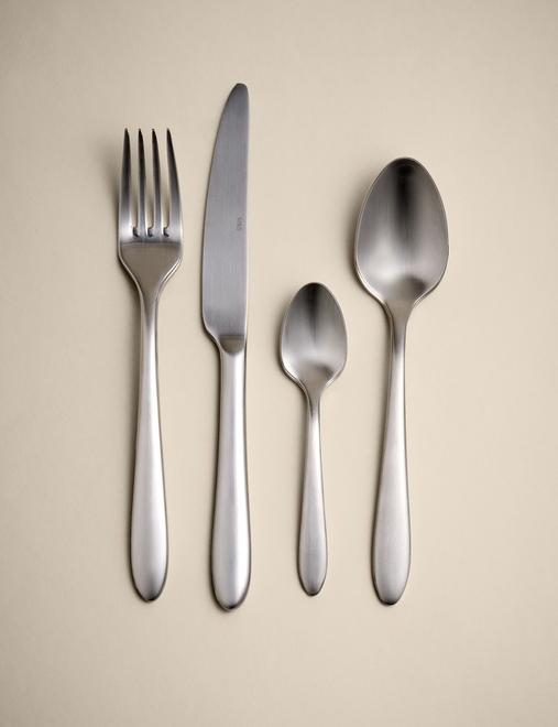 16 Piece Maxim Brushed Cutlery Set