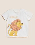 Pure Cotton Lion T-Shirt (0-3 Yrs)