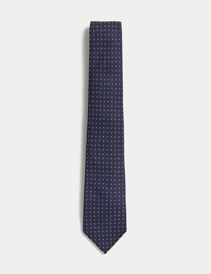 Floral Pure Silk Tie