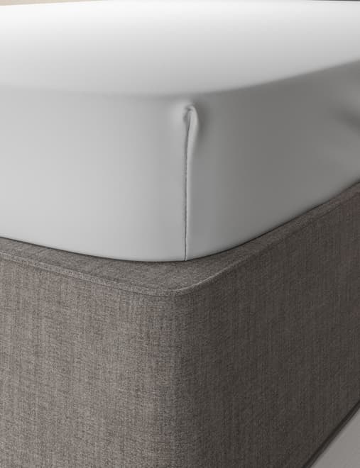 Cotton Rich Percale Fitted Sheet