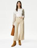 Pointelle Shirred Top