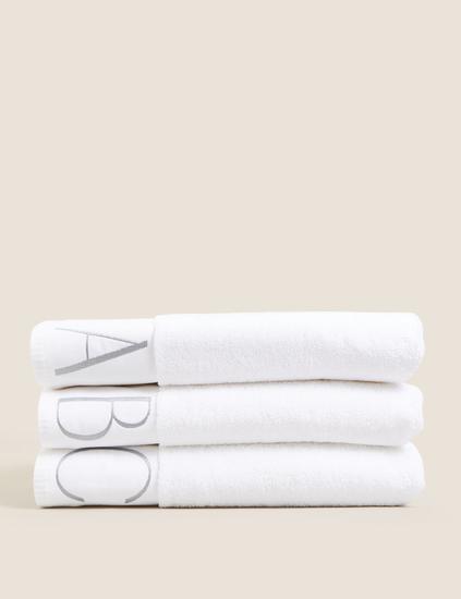 Pure Cotton Alphabet Towel