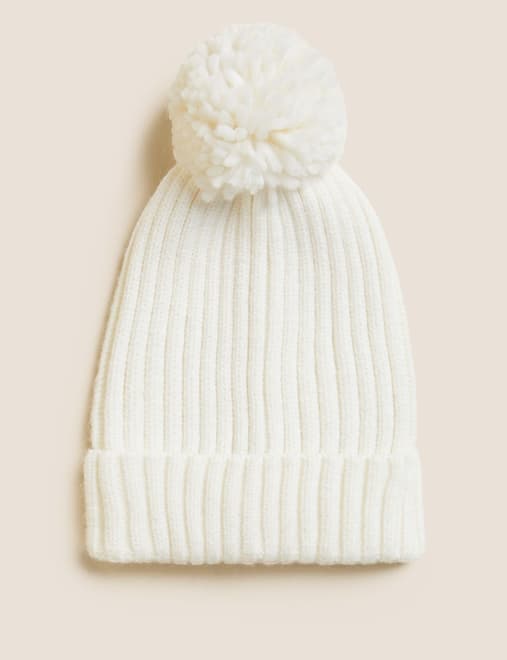 Kids' Knitted Pom Hat (1-13 Yrs)