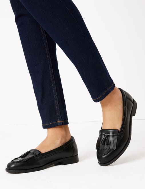 Patent Tassel Loafers