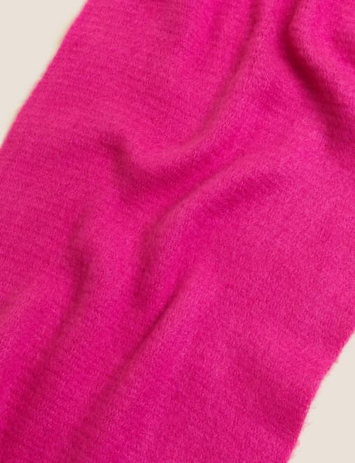 Knitted Tassel Scarf