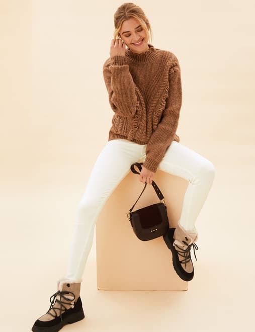 Tencel™ Rich High Waisted Skinny Jeans