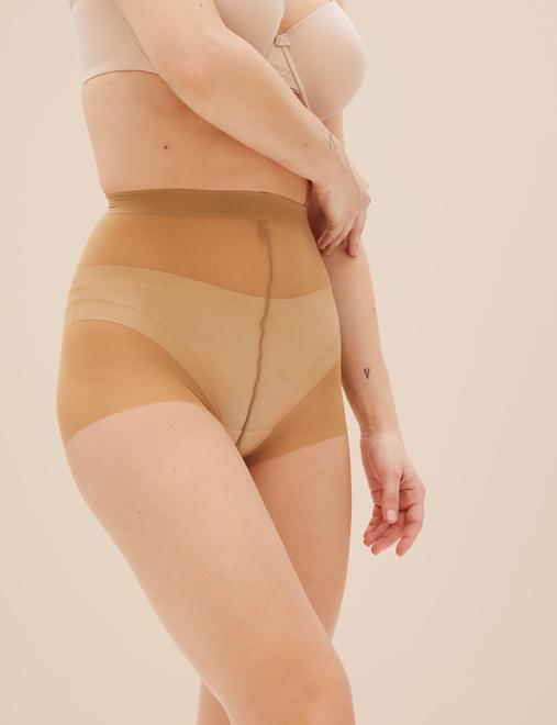 5 Denier Bare Invisible Open Toe Tights