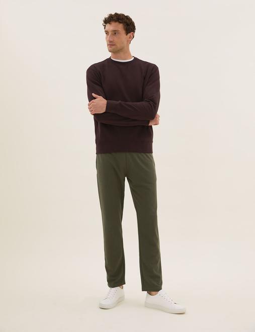 Cotton Rich Straight Leg Joggers