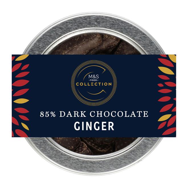 Collection 85% Dark Chocolate Ginger Sticks