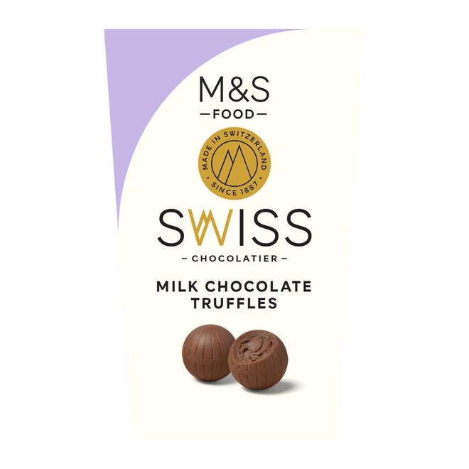 Swiss Milk Chocolate Truffles