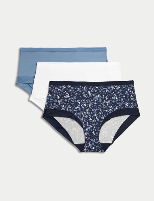 3pk Flexifit™ Modal High Rise Shorts