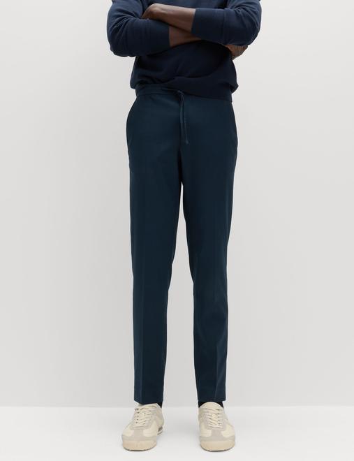 Tapered Fit Elasticated Trousers