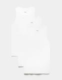 3 Pack Essential Cotton Sleeveless Vests