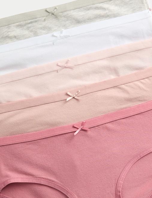 10 Pack Cotton with Stretch Knickers (2-14 Yrs)