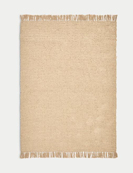 Pure Cotton Bouclé Throw