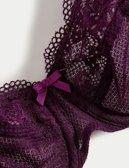 Jasmine Lace Wired Balcony Bra A-E