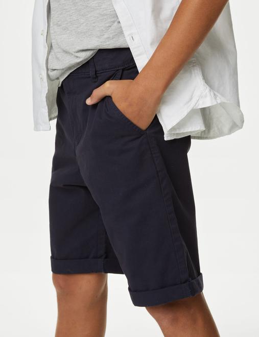 Cotton Rich Chino Shorts (6-16 Yrs)
