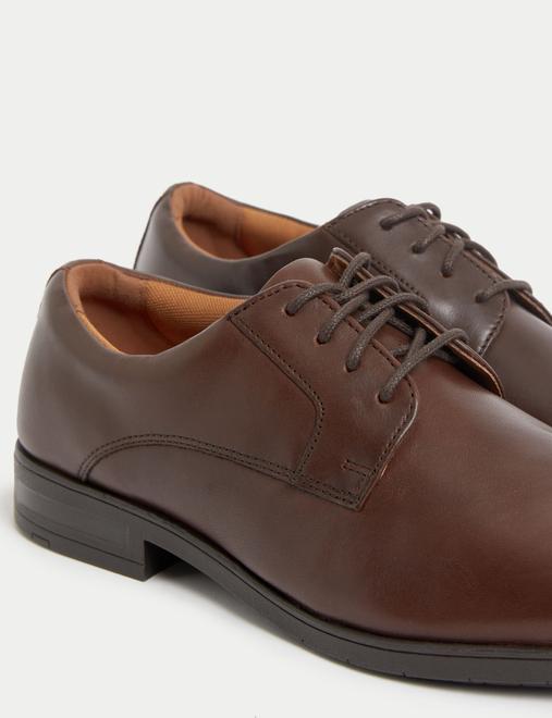 Airflex™ Leather Derby Shoes