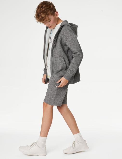 Unisex Cotton Rich Zip Through Hooded (6-16 Yrs)