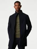 Funnel Neck Coat