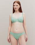 Floral Print Wired Full Cup Bra A-E