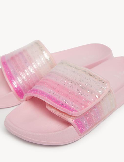 Kids' Glitter Sliders (13 Small - 6 Large)