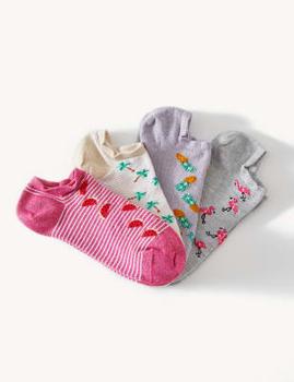 4pk Sparkle Patterned Trainer Liners™