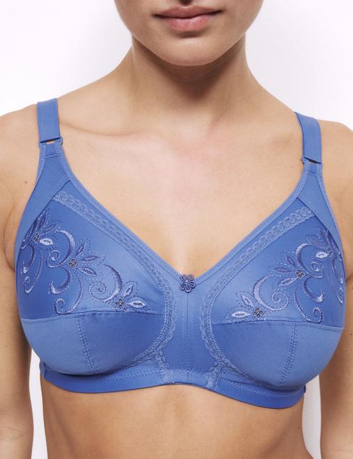Total Support Embroidered Full Cup Bra B-G