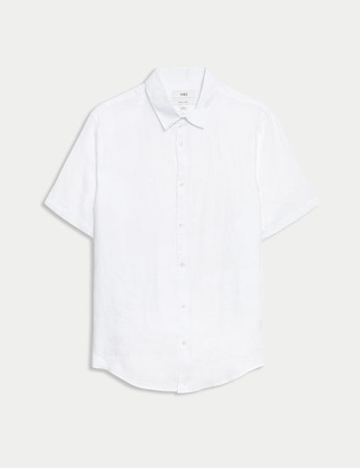 Easy Iron Pure Linen Shirt