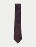 Textured Pure Silk Tie