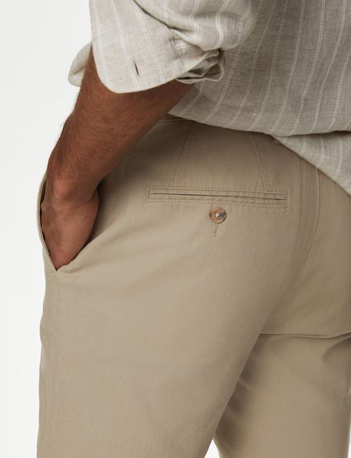 Linen Rich Chino Shorts