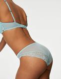 Aster Sparkle Lace High Leg Knickers