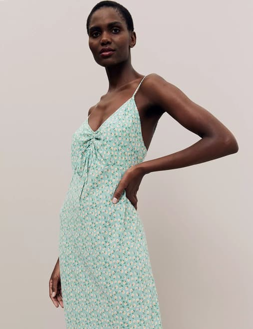 Floral Print Chemise