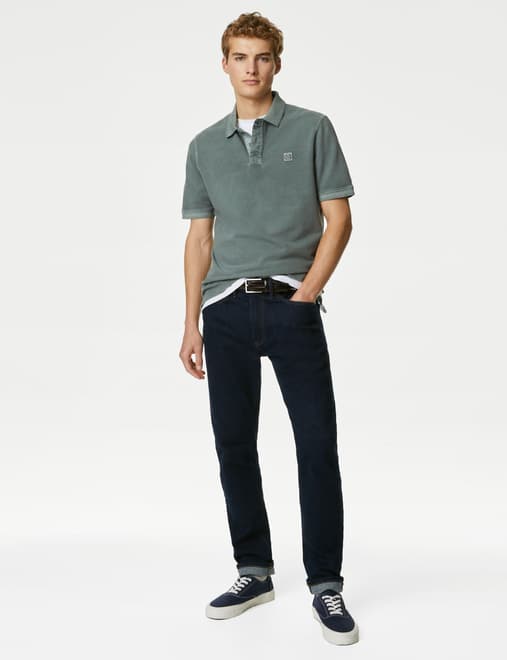 Pure Cotton Polo Shirt