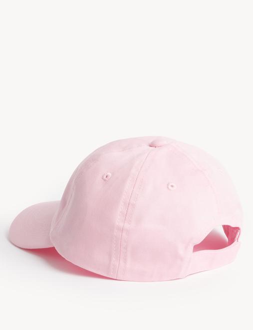 Kids' Pure Cotton Plain Baseball Cap (12 Mths-13 Yrs)