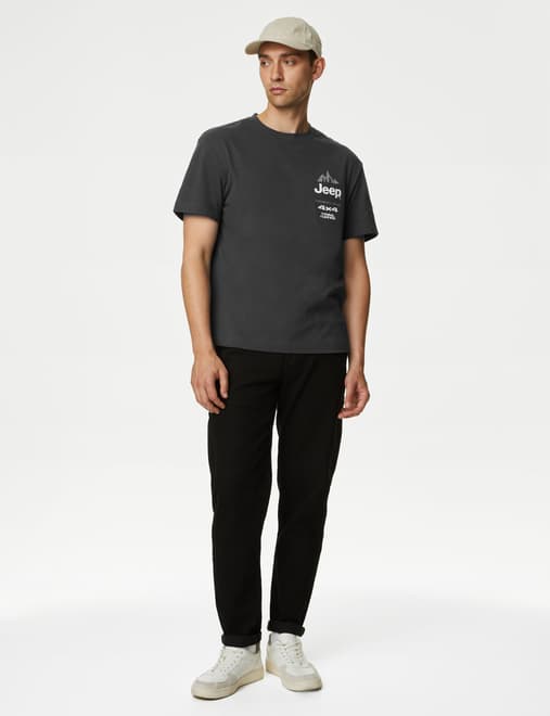 Pure Cotton Jeep™ Graphic T-Shirt
