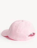 Kids' Pure Cotton Plain Baseball Cap (12 Mths-13 Yrs)