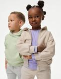Cotton Rich Plain Hoodie (2-8 Yrs)