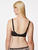 Printed Lace Trim Wired Full Cup Bra A-E