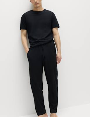2 Pack Pure Cotton Pyjama Bottoms