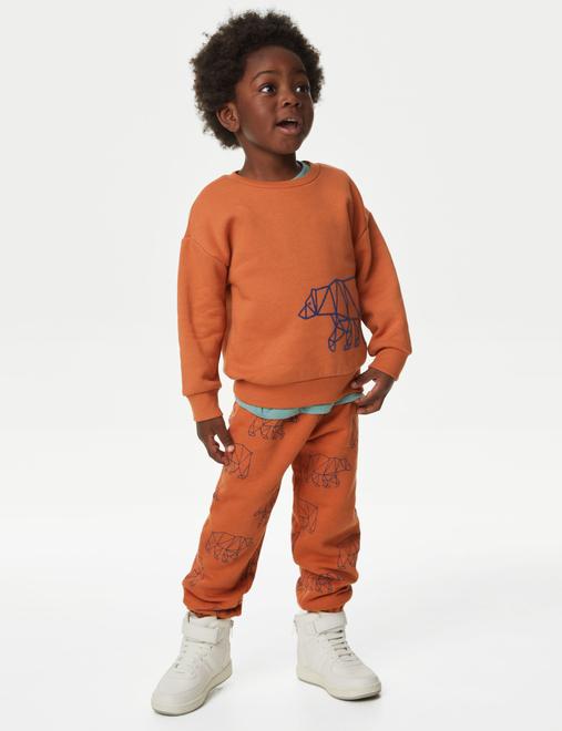 Cotton Rich Bear Joggers (2-8 Yrs)