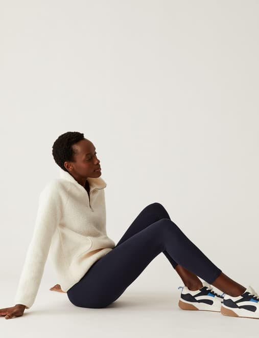 High Waisted Cropped Leggings