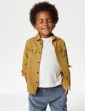 2pc Pure Cotton Shirt & T-Shirt Set (2-8 Yrs)