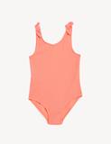 Crinkle Bow Swimsuit (6-16 Yrs)